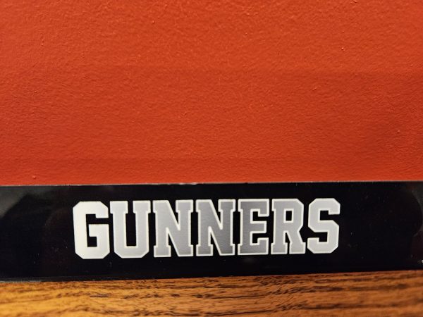 Aluminum Gunners License Plate holder