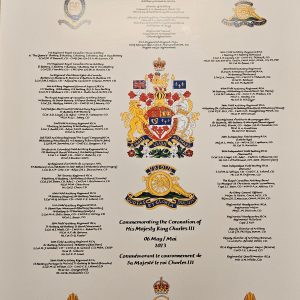 Kings Coronation Scroll Coronation arty scroll